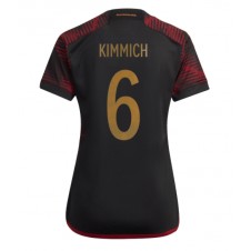 Tyskland Joshua Kimmich #6 Bortatröja Dam VM 2022 Korta ärmar